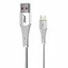 White Airox CB-13 V8 USB-A to Micro USB charging cable.