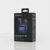 Audionic Signature S680 Wireless Earbuds retail packaging, featuring blue earbuds and charging case on the black box.