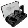 Mars MB-8 black wireless earbuds in open charging case, displaying Mars logo, 'Be Loud' text, and battery indicator.